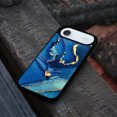 thumbnail image 4 of WIRESTER Shockproof Soft Rubber Cover Case for Apple iPhone 17 Air 6.6" 2025, Marble Gold And Blue, 4 of 5