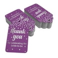 thumbnail image 2 of Inkdotpot Thank You For Celebrating The Bride To Be Bridal Shower Bottle Tag Real Silver Foil Favor Hang Tags Pack Of 50, 2 of 6
