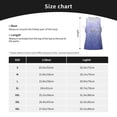 thumbnail image 4 of Gukieu Glittering Blue Purple Print Men's Quick Dry Fitness Vest, Round Neck Sleeveless Fitness Bodybuilding Top-X-Large, 4 of 7