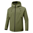 thumbnail image 5 of YDFCWXW Waterproof Rain Jacket Women Lightweight Raincoat for Women Packable Hooded Windbreaker for Outdoor Travel Hiking AG, 4XL, 5 of 8