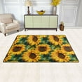 thumbnail image 3 of Sunflowers Area Floor Mats Non-Slip Rugs Soft Doormat 31 x 20 inch Carpet for Living Dining Room Bedroom Decorative, 3 of 7
