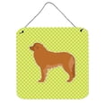 thumbnail image 1 of Leonberger Checkerboard Green Wall or Door Hanging Prints, 1 of 1