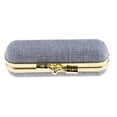 thumbnail image 1 of Soft Linen Holder With Mirror,Solid Random Color Makeup Jewelry Holder Box Lip, 1 of 8