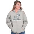 thumbnail image 3 of Popeye Life Hack Never Back Down Zip Up Hoodie Men's Women's Brisco Brands S, 3 of 6