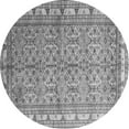 thumbnail image 1 of Ahgly Company Indoor Round Persian Gray Traditional Area Rugs, 4' Round, 1 of 1