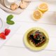 thumbnail image 5 of Bandeja de frutas de gran capacidad de 20 cm | Bandeja de plástico multicolor para servir aperitivos, ideal para cocina y fiestas | Opciones en beige, amarillo y blanco, 5 of 6