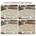 thumbnail image 7 of ODIKA 6'x9' Ultra-Soft Area Rug, Abstract Arches Geometric Pathway Design Modern Floor Covering None Washable, Bare feet friendly, Silk-Touch for Guest Room, Bedroom, 7 of 7