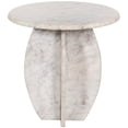 thumbnail image 3 of Meridian Furniture Formentera White End Table, 3 of 10