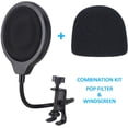 thumbnail image 3 of Razer Seiren Mini Pop Filter with Foam Windscreen - 3 Layers Pop Screen Shield and Foam Cover Compatible with Razer Seiren Mini Mic by, 3 of 7