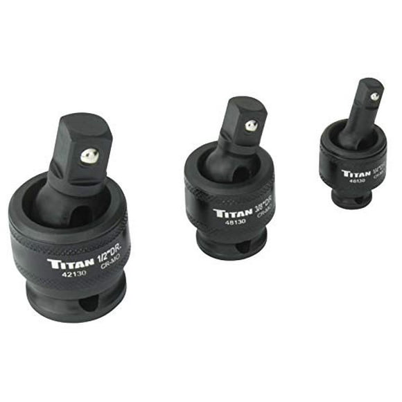 Titan TIT40160 Impact Socket Universal Joint Set