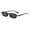 Black, variant on ALWAYSUV Retro Rectangle Sunglasses for Women Men Trendy Vintage Small 90s Fashion Square TR Frame UV Protection Sunglasses (Tortoise Frame/Black Lens)