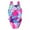 Hot Pink, variant on Rhuody Girls Swimsuit 12-13 Years Baby Kids Summer Print Training Swimwear Swimsuit Fashion Clothes Adorable Beach Wear Hot Pink