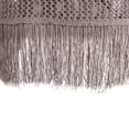 thumbnail image 5 of Womens Crochet Beach Cover-Up Dress Long Sleeve Hollow-Out Bikini Smock with Fringe, Lightweight Knit Swimsuit Coverup for Sunscreen & Home, 5 of 9