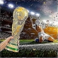 thumbnail image 3 of 27/36cm World Football Trophy Resin Replica Trophy Model Soccer Fan Souvenir Gift, 3 of 5