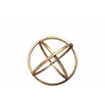 thumbnail image 1 of Small Metal Dyson Orb Sphere, Gold, 1 of 1