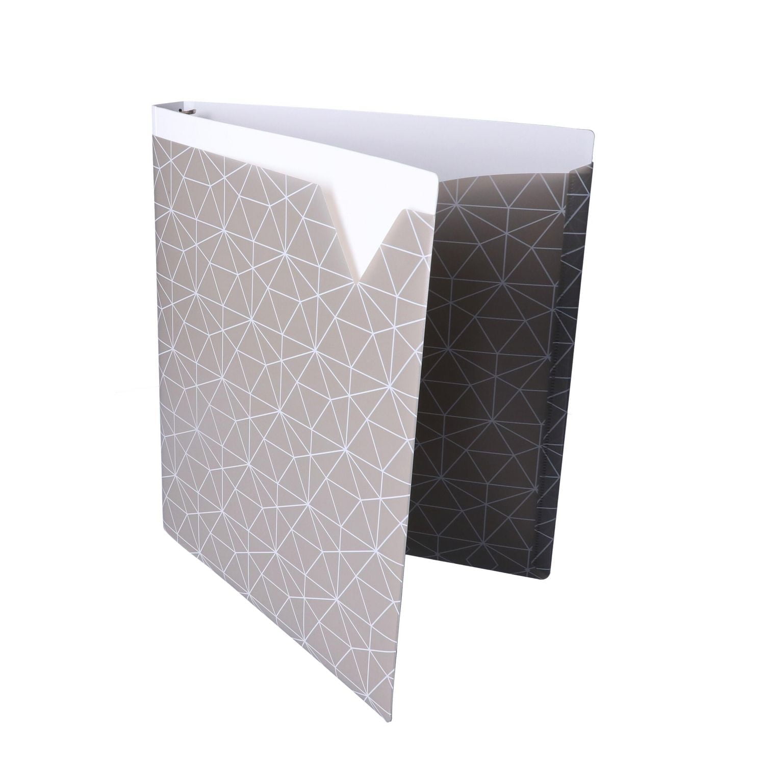 Pen + Gear 1 " Pochette Pour Reliure À Anneaux, Gris