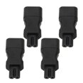 thumbnail image 4 of IE IE Socket Adapter,4Pcs IEC320 C14 to IE IE Power Converter IE IE Power Connector Unrivaled Performance, 4 of 14