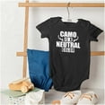 thumbnail image 4 of Camo is a Neutral Color Cute Hunter Romper Boys or Girls Infant Baby Brisco Brands 12M, 4 of 6