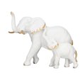 thumbnail image 1 of Resin Mother and Baby Elephant Figurines, Exquisite Elephant Statue for Home Decoration, 1 of 4