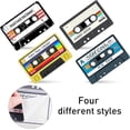 thumbnail image 5 of 4PCS Audio Tape Credit Card Skin Stickers Set, Waterproof Debit Card Sticker 80s 90s Tape Recorder Themed Credit Card Bank Card Sticker Skins, 5 of 10