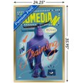 thumbnail image 3 of Disney Monsters at Work - Comedian Wall Poster, 22.375" x 34", Framed, 3 of 3