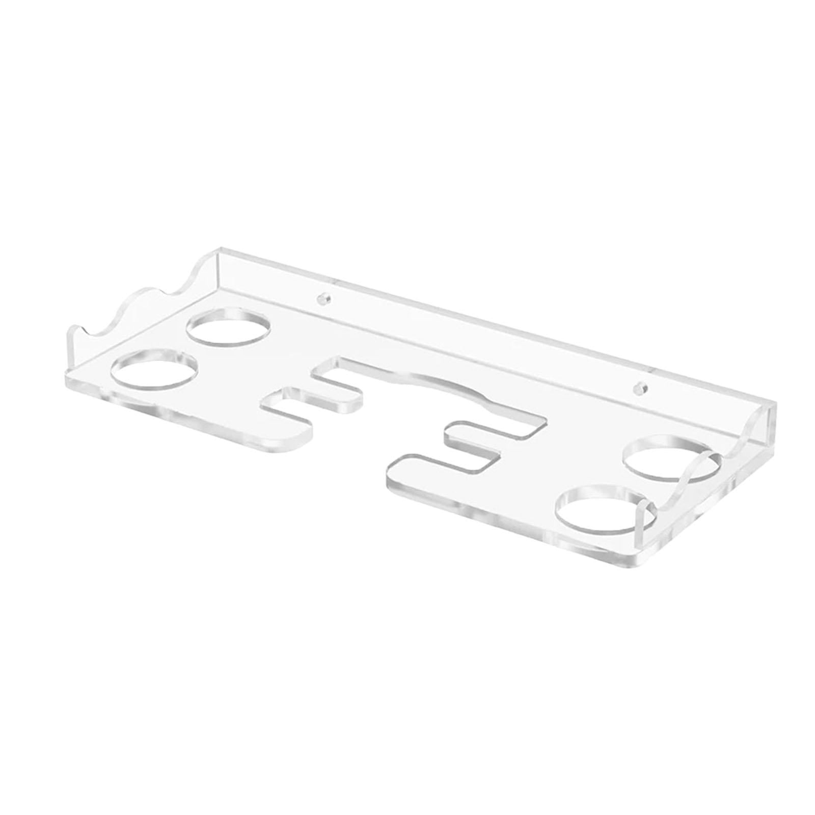 Ping Pong Paddle Holder Table Tennis Rack Racket Hanger Transparent Acrylic for Game Rooms Garages and Home Gyms