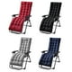 thumbnail image 4 of Patio Chaise Lounge Cushions Sun Lounger Cushions Pad Lounge Chair Cushion for Travel Holiday Indoor Outdoor, 4 of 4