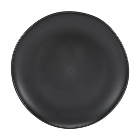 MAINSTAYS BLACK 12-PIECE ECO-FRIENDLY RECYCLED PLASTIC DINNERWARE SET