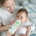 thumbnail image 6 of Dr. Brown's Natural Flow Anti-Colic Options+ Narrow Baby Bottles, 8oz/250mL, with Level 1 Slow Flow Nipples, 4-Pack, 0m+, 6 of 7
