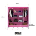 thumbnail image 3 of Closet Organizador Armable 170*170*45cm Rosa, 3 of 5