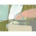 thumbnail image 2 of Goldberger, Jennifer 24x19 White Modern Wood Framed Museum Art Print Titled - Segmented Spaces I, 2 of 4