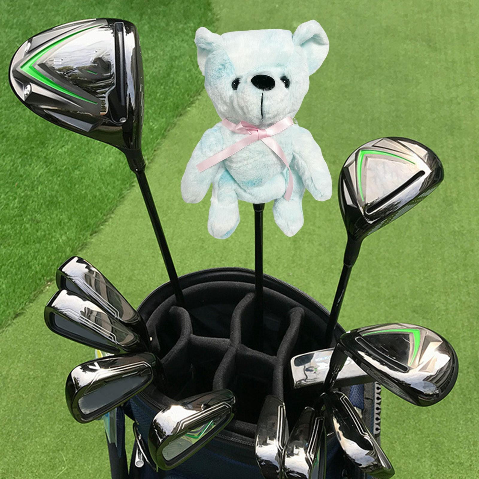 harayaa Durable Golf Club Head Cover Driver Woods Headcovers Long Neck Protective Covers style D
