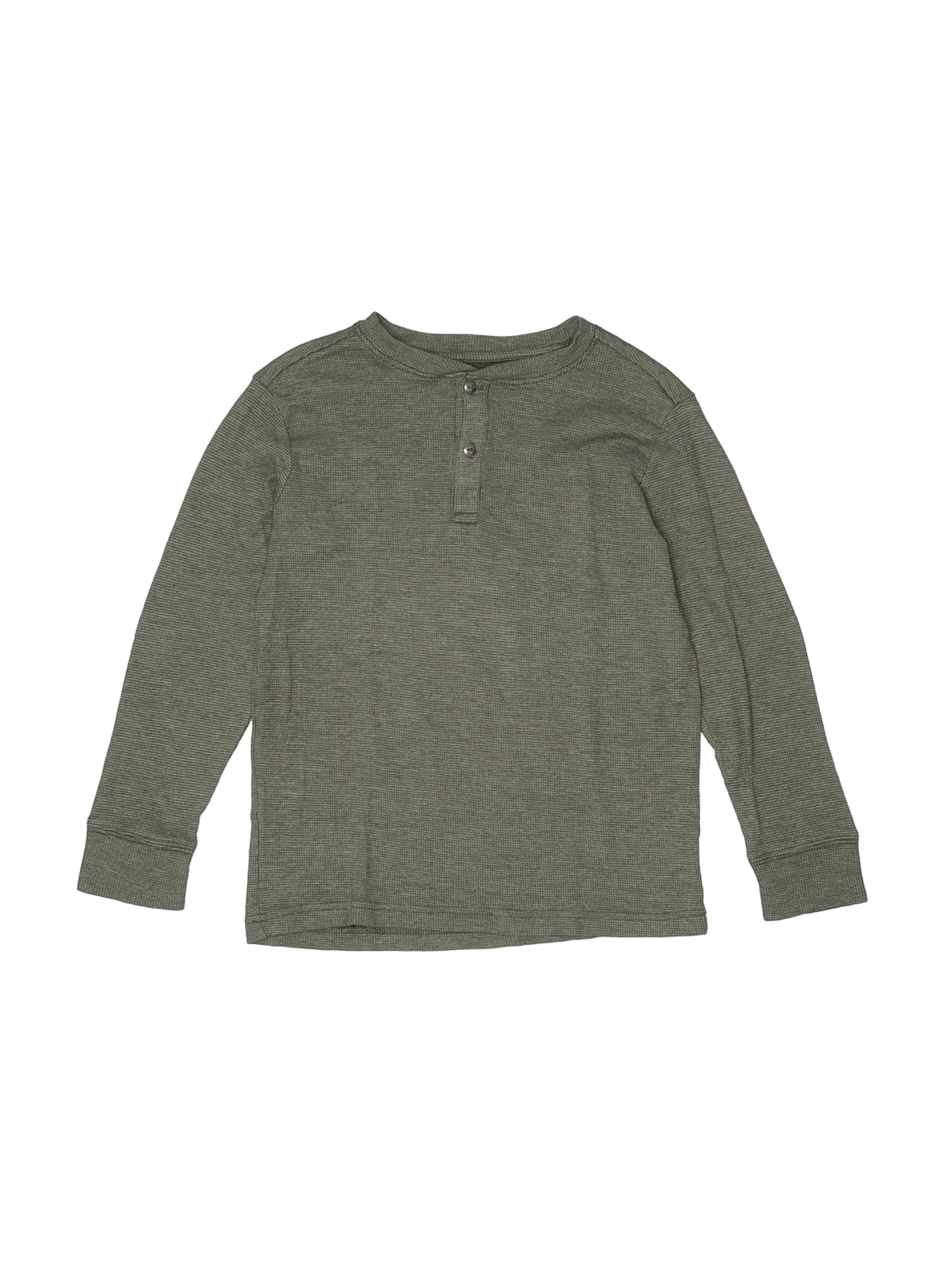 The Childrens Place Boys Baby and Toddler Thermal Henley Top