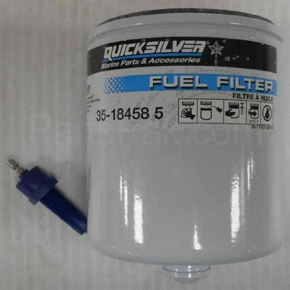 New Mercury Mercruiser Quicksilver Oem Part # 35-18458T 4 Filter Kit-Fuel