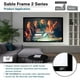 Elite Screens SableFrame 2 Series - Écran de Projection - Montage Mural - 110" (109.8 in) - 16:9 - CineWhite - Noir – image 3 sur 8