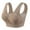 Coffee, variant on TTUHYWXI Nylon Buttonless Comfy Lifting Shaping Bra Vest Bras no Underwire for Women (Beige, 5XL)