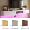 thumbnail image 3 of FloatiCasa 47-Inch Floating TV Stand, Wall-Mount, Fully Assembled, for TVs up to 50", Entertainment Center Floating Media Console, 3 of 14