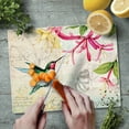 thumbnail image 6 of CounterArt Hummingbird Tempered Glass Cutting Board, 6 of 7
