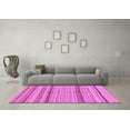 thumbnail image 3 of Ahgly Company Indoor Rectangle Abstract Purple Modern Area Rugs, 3' x 5', 3 of 4