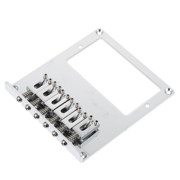 Locking Tuners Dual Pickups Acoustic Guitar Silver Bridge with Wrench for Tl Electric Double Humbucker Accessories