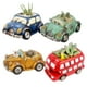 thumbnail image 4 of Macetero decorativo de auto clásico convertible - Mini jardín de suculentas en diseño retro verde con agujeros de drenaje, perfecto para escritorio o regalo (18x13x12.5cm), 4 of 6