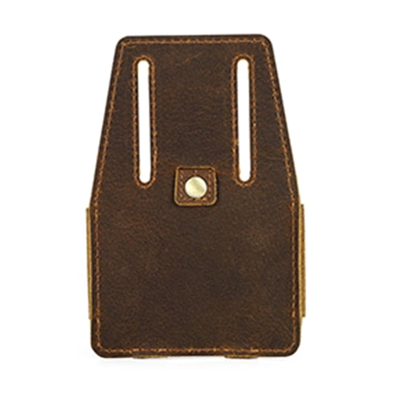 Convenient Waist Belt Mountable1eatherPouch Durable for 5m Steel Tape Measure