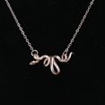 thumbnail image 3 of Chic Snake Entwined Pendant Necklace Fashion Neck Accessory for Stylish Outfits, 3 of 13