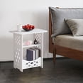 thumbnail image 4 of DPTALR Table de Chevet Mini Table Basse Table d'Appoint de Canapé Petite Armoire de Chevet de Chambre Rangement et Organisation pour la Maison Dortoir, 4 of 6