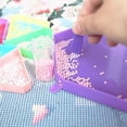 thumbnail image 5 of Kits de Bandejas de Pintura de Diamante de de 6 Rejillas, Placa de Perforación Hexagonal de Gran Capacidad, Bolígrafo de Pintura de Diamante, Punto de Artístico,A, 5 of 5