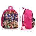 thumbnail image 2 of WWE Backpack, Lightweight Casual Daypack, Durable Backpack for Daily Use Work Travel, 12.6x9.4x5.9 Inch, 2 of 6