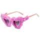 thumbnail image 2 of Gafas de sol en forma de corazón Sunnimix UV400 Rosado morado, 2 of 7