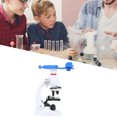 thumbnail image 4 of Microscopio 1200X microscopio monocular de mano de obra exquisita accesorio de ciencia para niños para estudiantes fácil de configurar niños duraderos de 5 a 8 años Amonsee Otros, 4 of 8