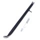 thumbnail image 2 of Riwesomey Soporte de patada lateral para bicicleta de Cross, construcción de Metal resistente y duradera, color negro Vehículos, repuestos y accesorios Mis, 2 of 6