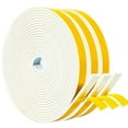 thumbnail image 5 of 5M Rubber Seal Weather Strip Foam Sticky Tape Door Draught Excluder, 5 of 8